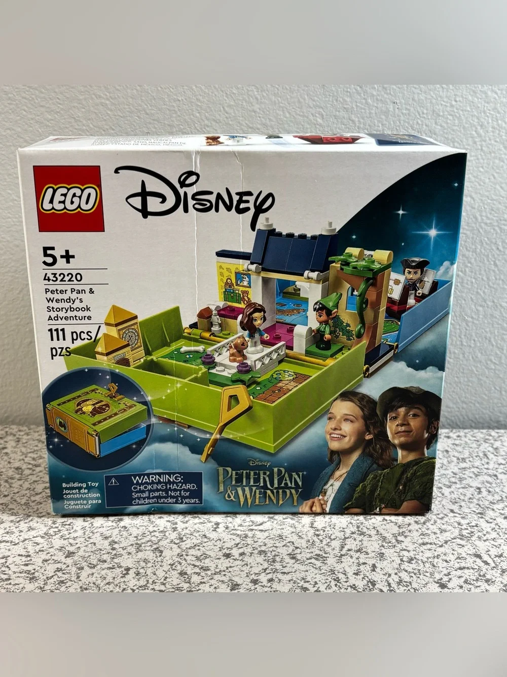 LEGO 43220 Disney Peter Pan & Wendy’s Storybook Adventure New